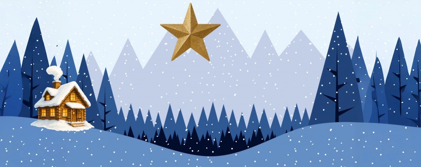 Radosnych Świąt Bożego Narodzenia oraz Szczęśliwego Nowego Roku 2026, pełnego spełnionych marzeń oraz fascynujących lektur, życzy Zespół Centralnej Biblioteki Statystycznej.   