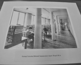 Fragment okolicznościowej wystawy &quot;95 lat CBS&quot;