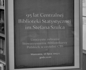 Plakat Uroczyste zebranie SBP z okazji 95 lat CBS
