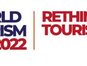 Logo Światowego Dnia Turystyki 2022