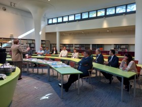Wizyta w Centralnej Bibliotece Statystycznej delegacji statystyków z ONZ