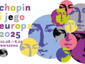 Plakat festiwalu Chopin i jego Europa