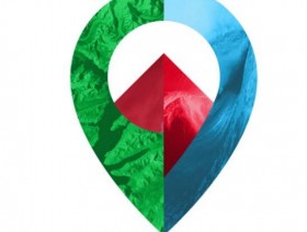 Plakat z logo Kongresu Geografii Polskiej 2025