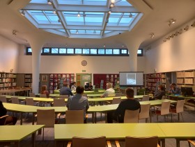 Wieczór autorski w czytelni CBS