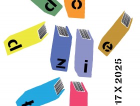 Plakat oficjalny Nocy Bibliotek 2025