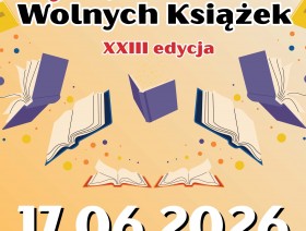 Plakat Ogólnopolskiego Święta Wolnych Książek
