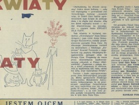 Kwiaty dla taty - artykuł w tygodniku Przekrój z 23 czerwca 1974
