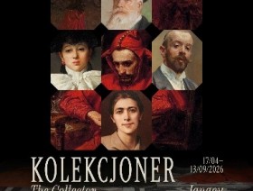 Plakat wystawy Kolekcjoner