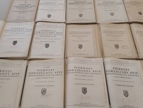 Wyniki Pierwszego Powszechnego Spisu Rzeczypospolitej Polskiej z 1921 r. w zbiorach CBS